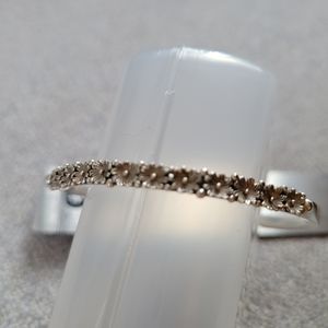 Kee Montoya: Navaho vintage  Sterling Cuff